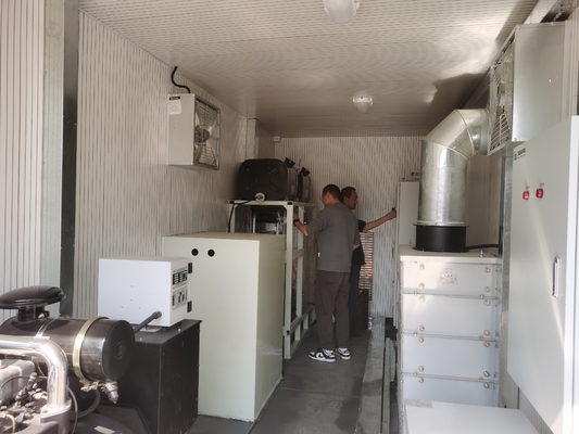 SSCH120-3000/15000 AC Dynamometer Test Bench для испытаний двигателя нового энергетического транспортного средства, установленного в контейнере