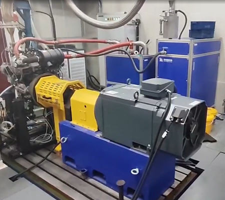 SSCD130-1750/4500 130 kW 840 Nm 4500 оборотов в минуту Низкая инерция Высокая динамическая реактивность Испытательная скамейка дизельного двигателя