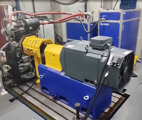 SSCD130-1750/4500 130 kW 840 Nm 4500 оборотов в минуту Низкая инерция Высокая динамическая реактивность Испытательная скамейка дизельного двигателя