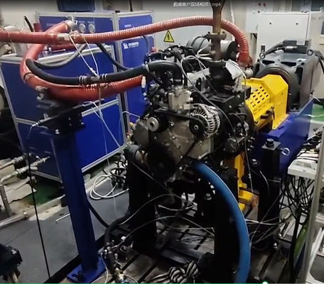 SSCD130-1750/4500 130 kW 840 Nm 4500 оборотов в минуту Низкая инерция Высокая динамическая реактивность Испытательная скамейка дизельного двигателя