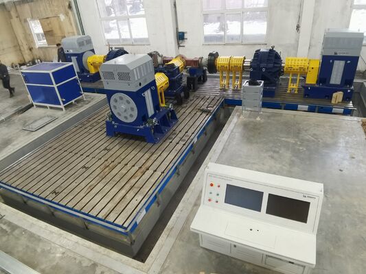 Система испытательного стенда динамометра SSCD500-1500/3800 мощностью 500 кВт и крутящим моментом 3183 Нм