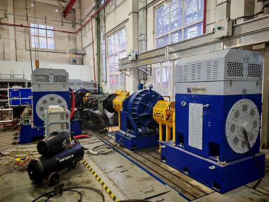 Система испытательного стенда динамометра SSCD500-1500/3800 мощностью 500 кВт и крутящим моментом 3183 Нм