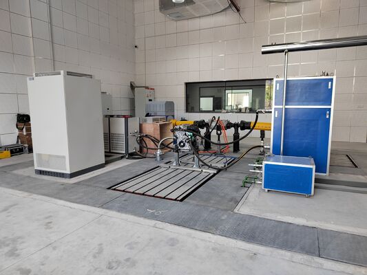 Система испытательного стенда динамометра для трансмиссий легковых автомобилей SSCG250-3000/8000 мощностью 250 кВт